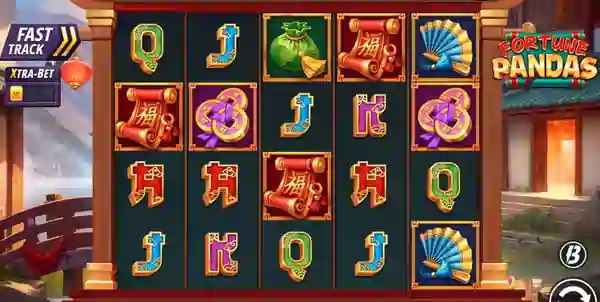 フォーチュン・パンダスのゲーム画面