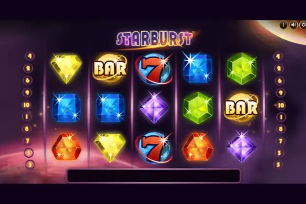 スターバースト (Starburst) のゲーム画面